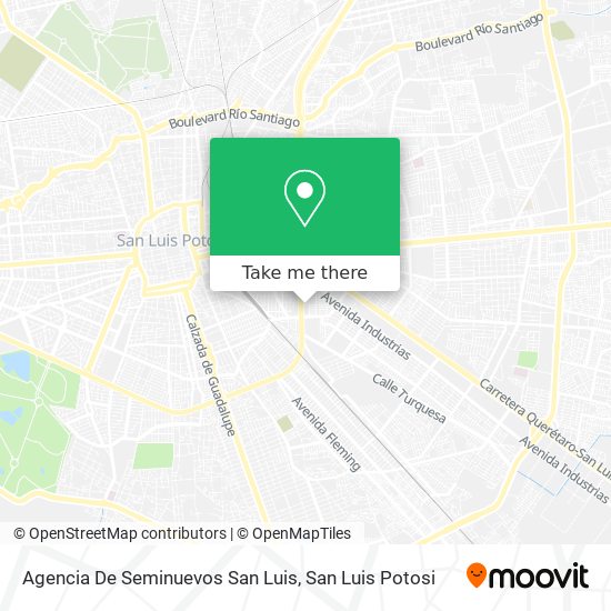 Agencia De Seminuevos San Luis map
