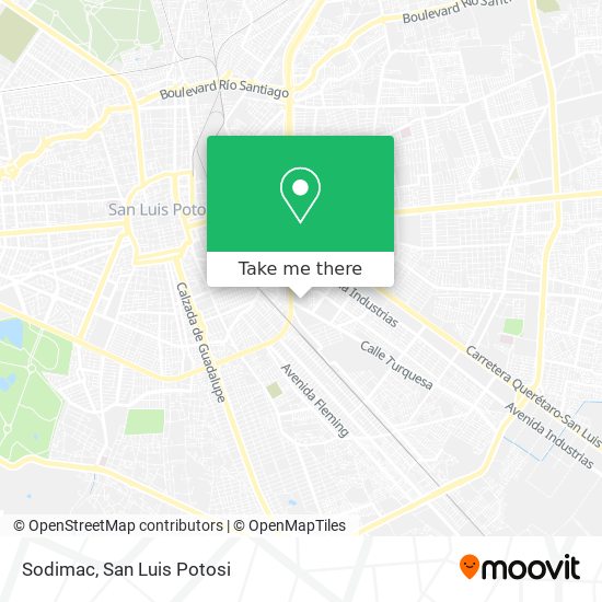 Mapa de Sodimac