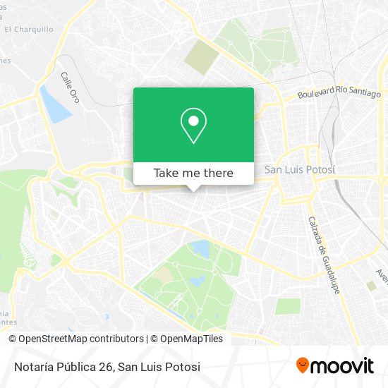 Notaría Pública 26 map