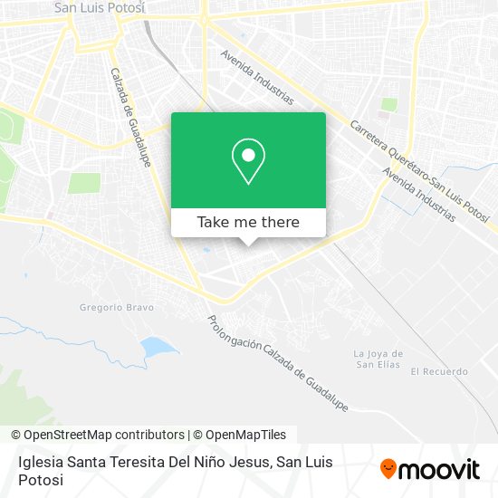 Iglesia Santa Teresita Del Niño Jesus map