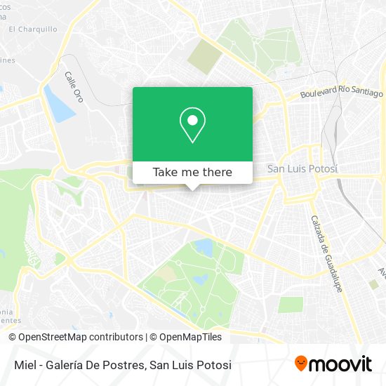 Miel - Galería De Postres map