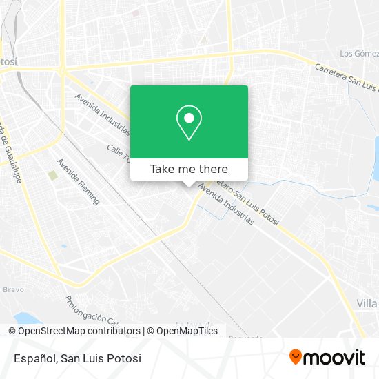 Mapa de Español