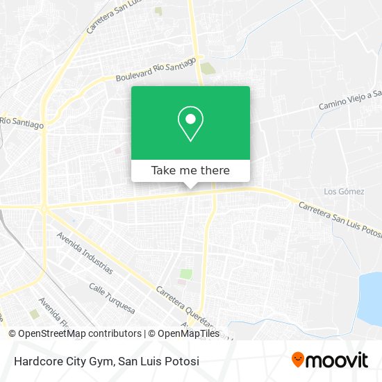 Hardcore City Gym map