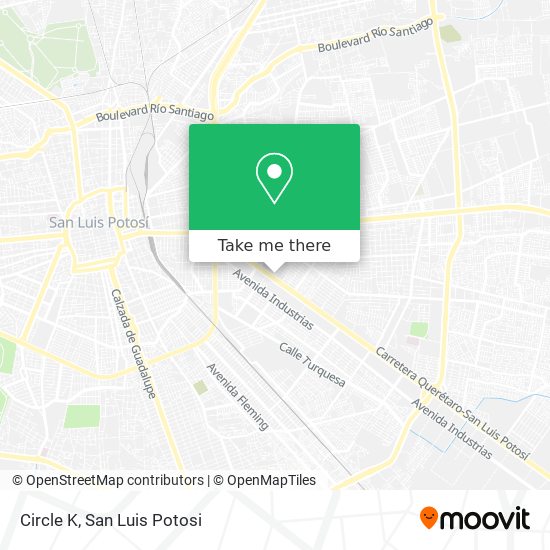Circle K map