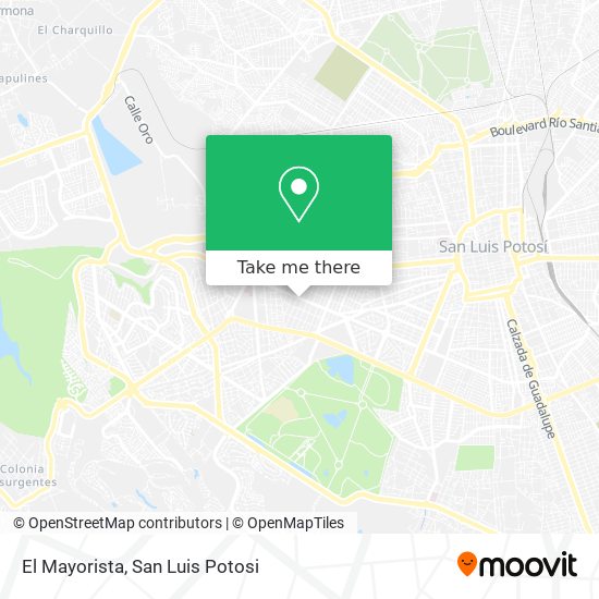 Mapa de El Mayorista