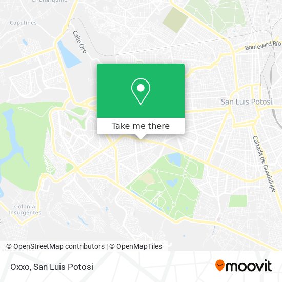Mapa de Oxxo