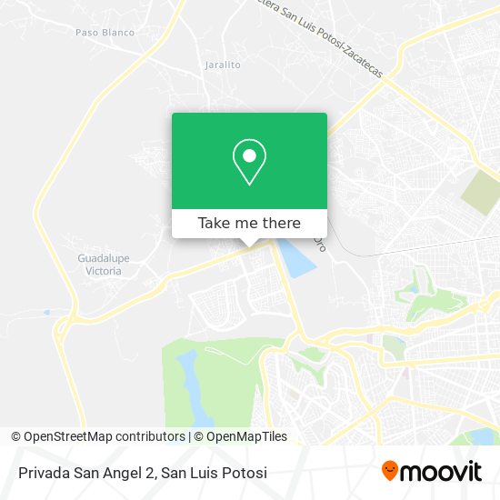 Privada San Angel 2 map