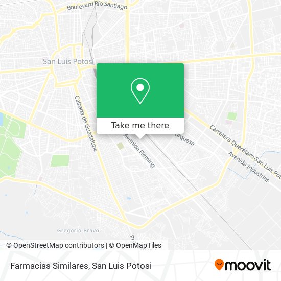 Farmacias Similares map