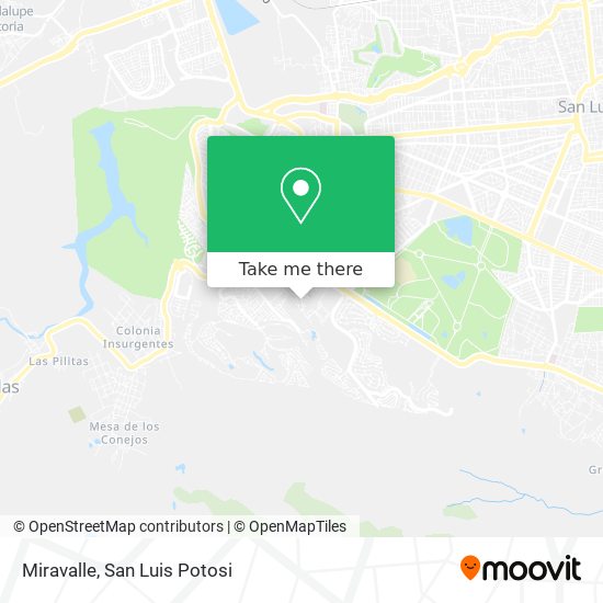 Miravalle map