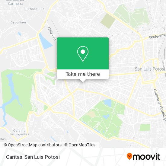 Mapa de Caritas