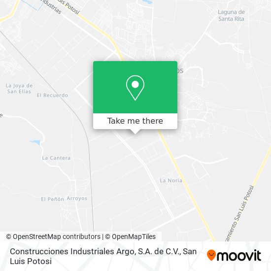 Construcciones Industriales Argo, S.A. de C.V. map