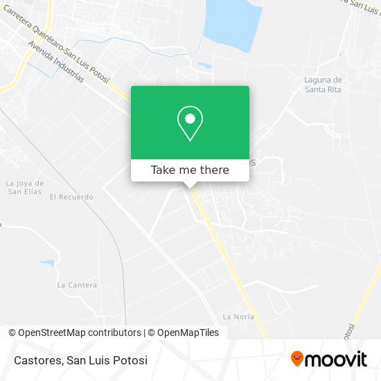 Castores map