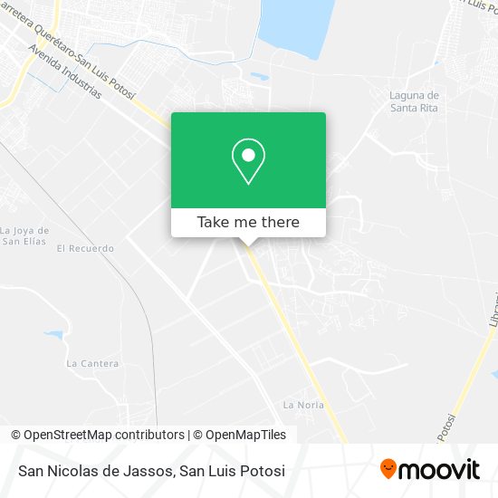 San Nicolas de Jassos map