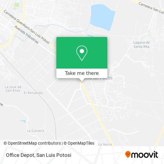 Office Depot map