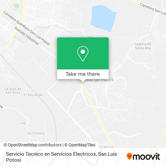 Servicio Tecnico en Servicios Electricos map