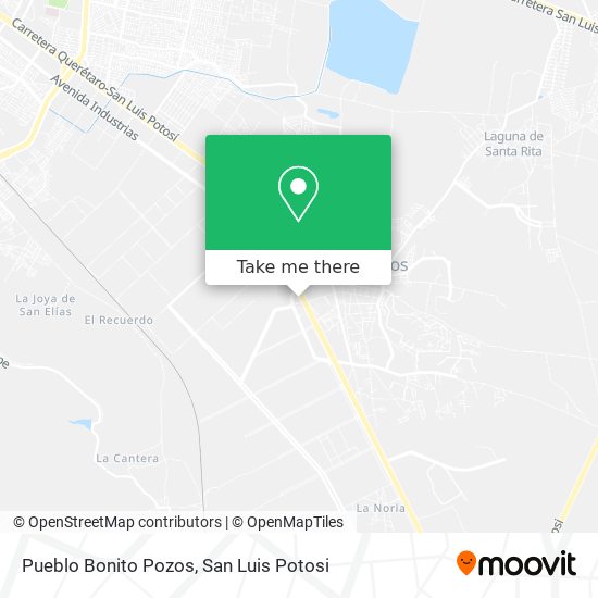 Pueblo Bonito Pozos map