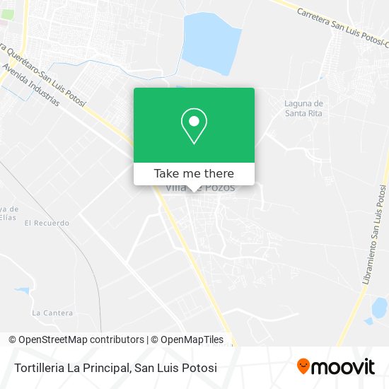 Tortilleria La Principal map