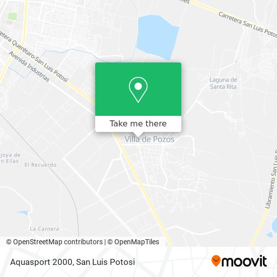 Aquasport 2000 map