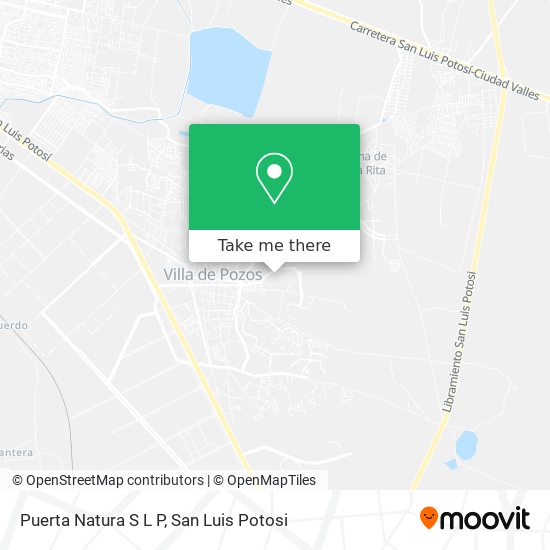 Mapa de Puerta Natura S L P