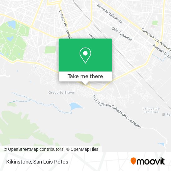 Kikinstone map