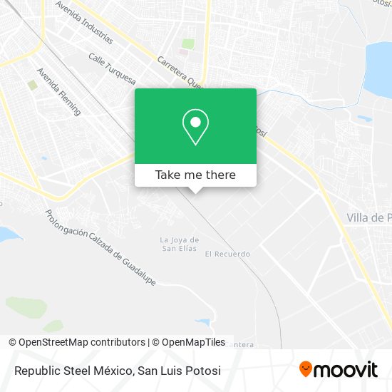 Mapa de Republic Steel México
