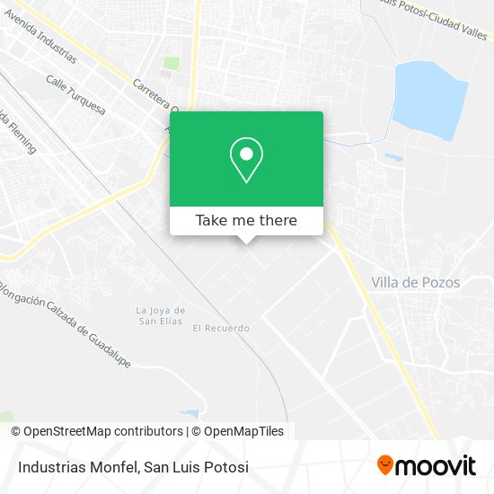 Industrias Monfel map