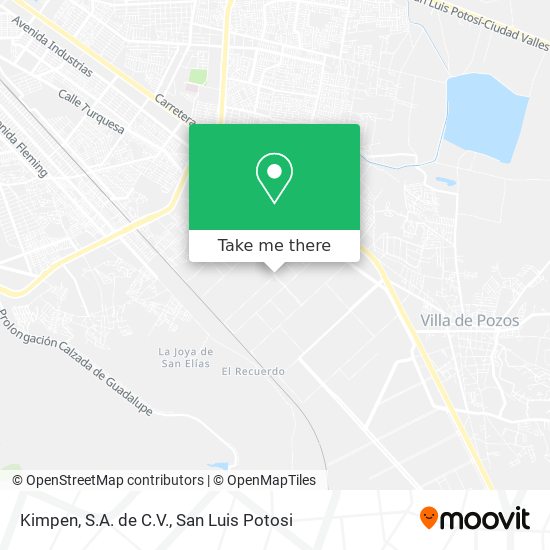 Mapa de Kimpen, S.A. de C.V.