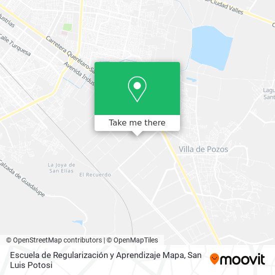 Mapa de Escuela de Regularización y Aprendizaje Mapa
