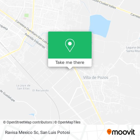 Mapa de Ravisa Mexico Sc