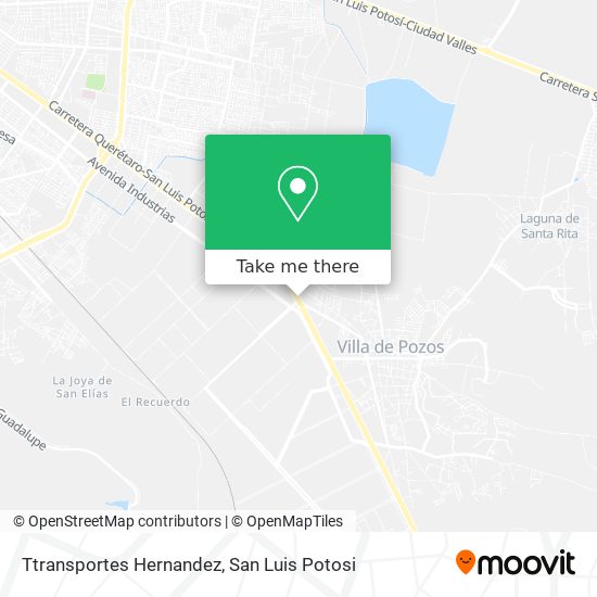 Ttransportes Hernandez map