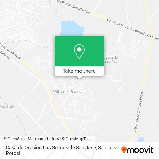 Casa de Oración Los Sueños de San José map