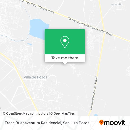 Fracc Buenaventura Residencial map