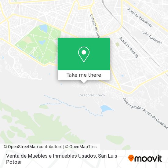 Mapa de Venta de Muebles e Inmuebles Usados