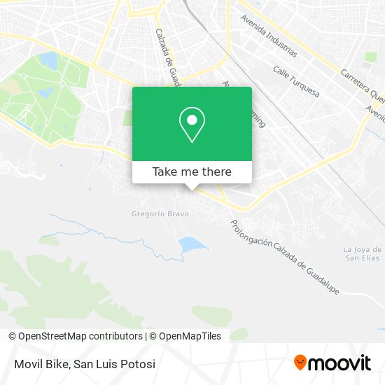 Mapa de Movil Bike