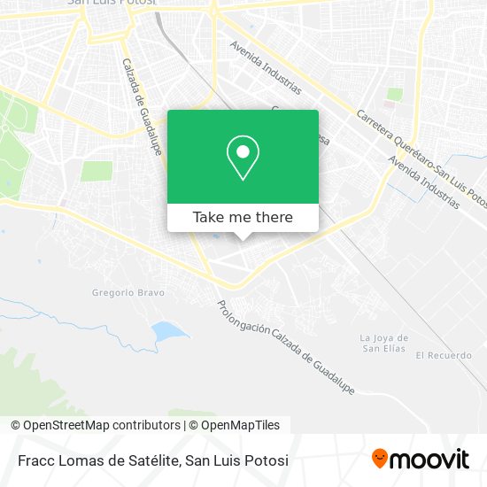 Mapa de Fracc Lomas de Satélite