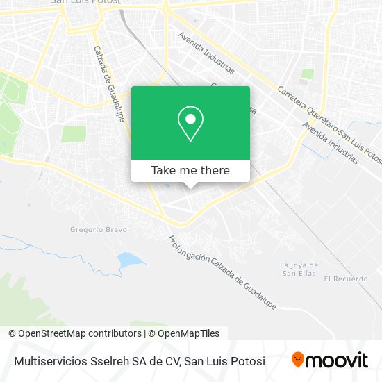 Multiservicios Sselreh SA de CV map