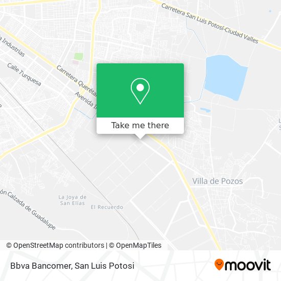 Bbva Bancomer map