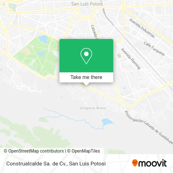 Construalcalde Sa. de Cv. map