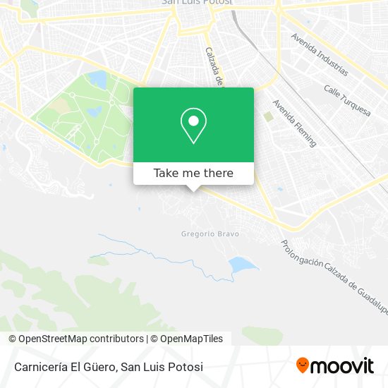 Carnicería El Güero map
