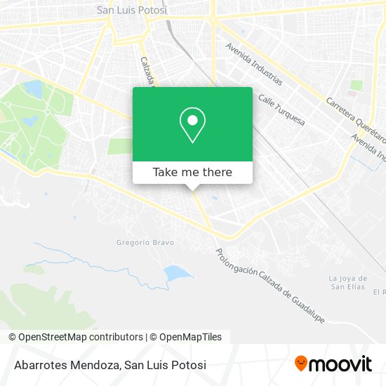 Mapa de Abarrotes Mendoza