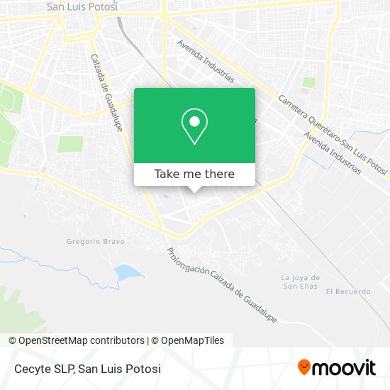 Cecyte SLP map