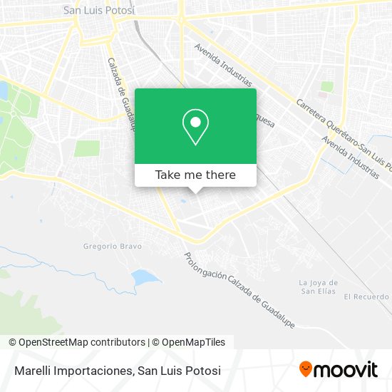 Marelli Importaciones map