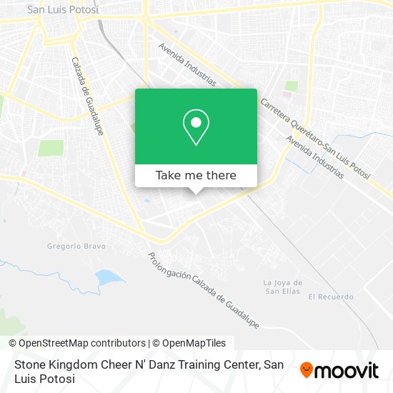 Stone Kingdom Cheer N' Danz Training Center map
