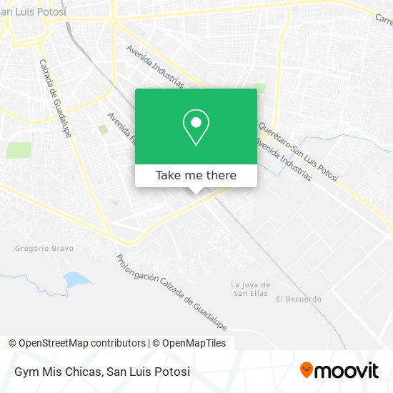 Gym Mis Chicas map