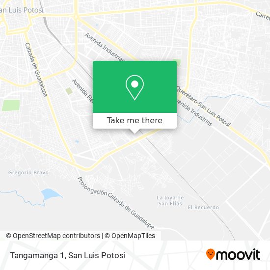 Tangamanga 1 map