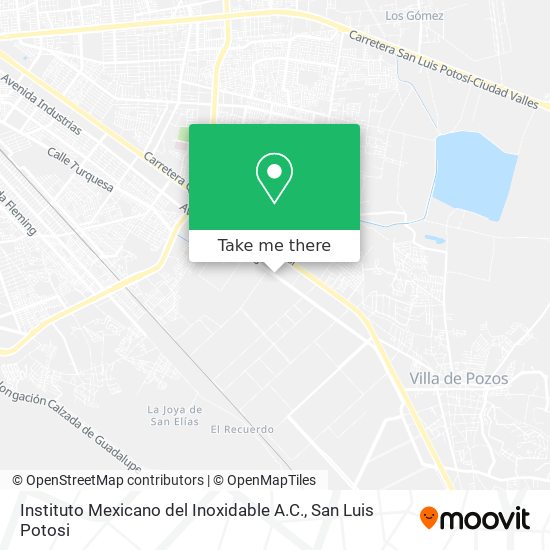 Mapa de Instituto Mexicano del Inoxidable A.C.