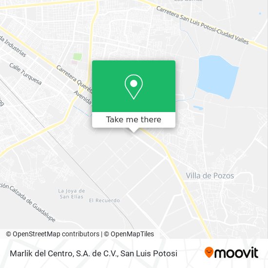 Marlik del Centro, S.A. de C.V. map