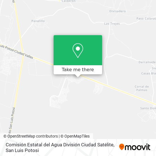 Comisión Estatal del Agua División Ciudad Satélite map