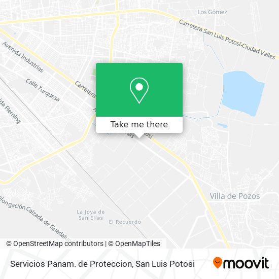 Servicios Panam. de Proteccion map