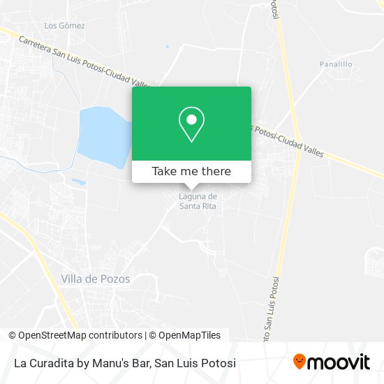 La Curadita by Manu's Bar map